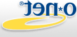 O*Net Logo, Blue letters with Yellow swish